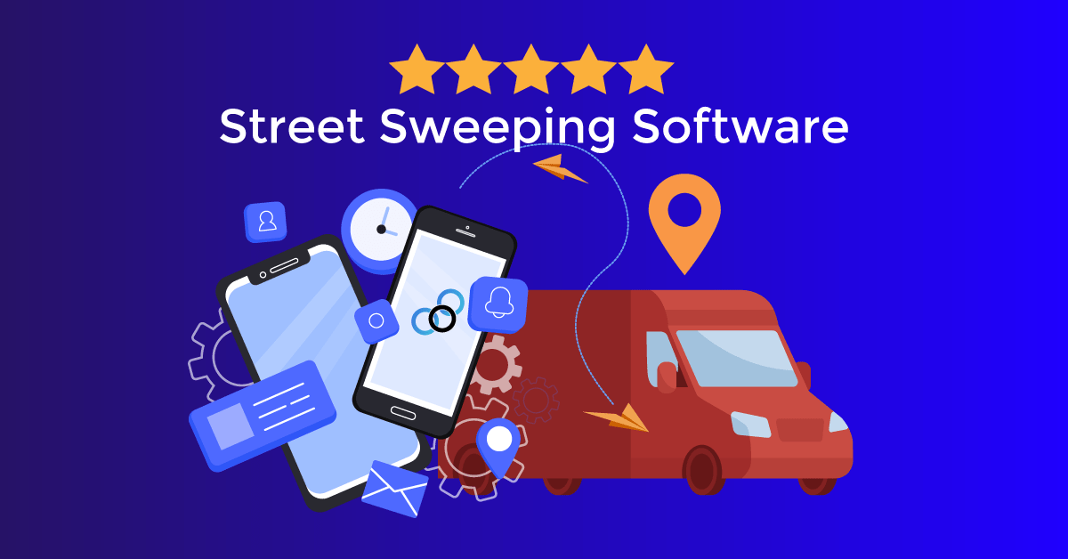 Sweeping app for drivers