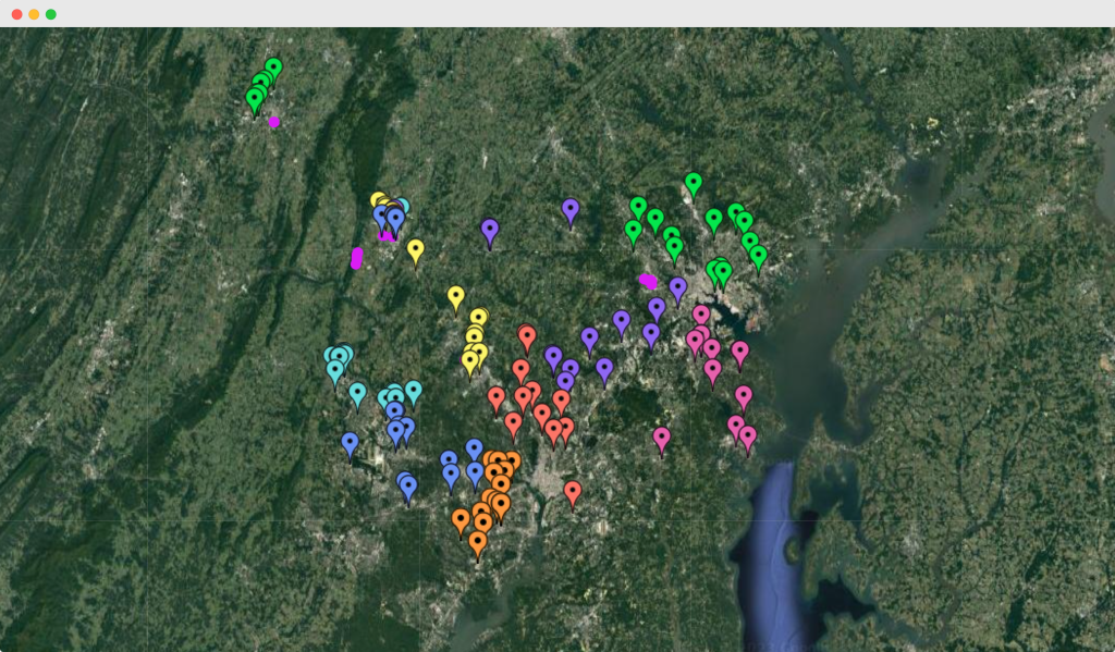 Map all routes, route optimizer