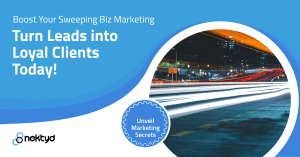 Parking lot sweeping marketing